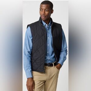 J.Crew Mercantile Men’s Black Walker Vest Size Medium